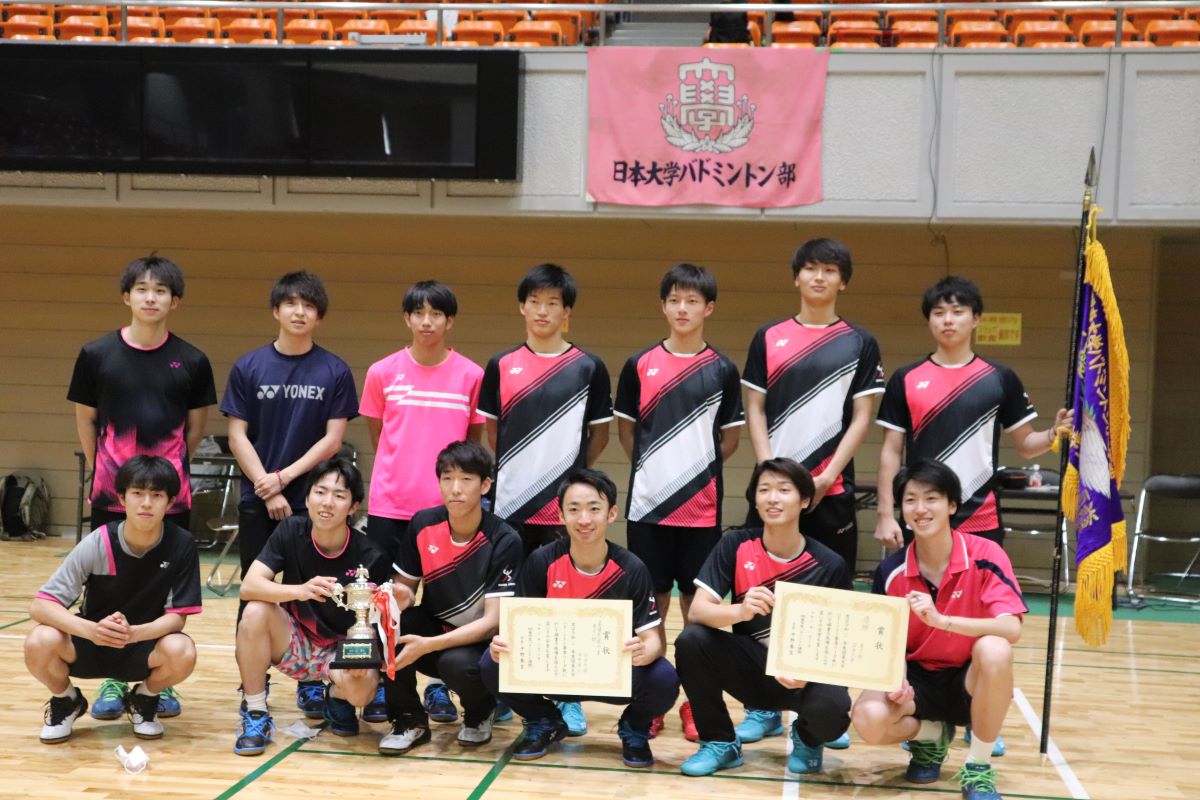 2021年度関東大学バドミントン春季リーグ戦表彰