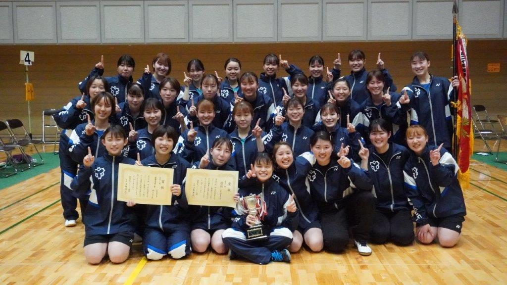 2022年度関東大学バドミントン春季リーグ戦表彰
