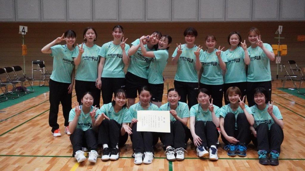 2022年度関東大学バドミントン春季リーグ戦表彰