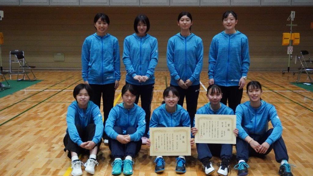 2022年度関東大学バドミントン春季リーグ戦表彰