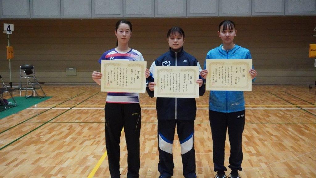 2022年度関東大学バドミントン春季リーグ戦表彰