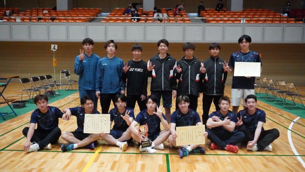 2022年度関東大学バドミントン春季リーグ戦表彰
