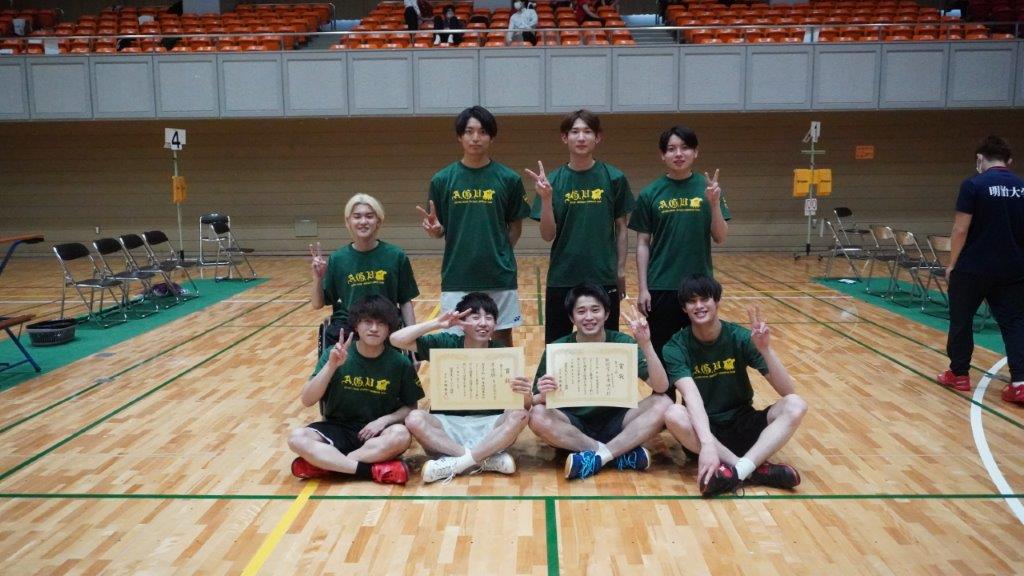 2022年度関東大学バドミントン春季リーグ戦表彰