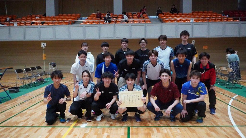 2022年度関東大学バドミントン春季リーグ戦表彰