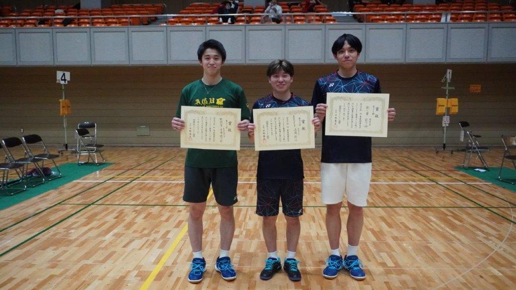 2022年度関東大学バドミントン春季リーグ戦表彰